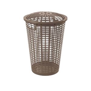 Cesta de ropa redonda II Mocca Rimax