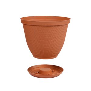 Matera redonda rafia 30 cm Terracota Rimax