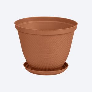 Matera redonda rafia 35 cm Terracota Rimax