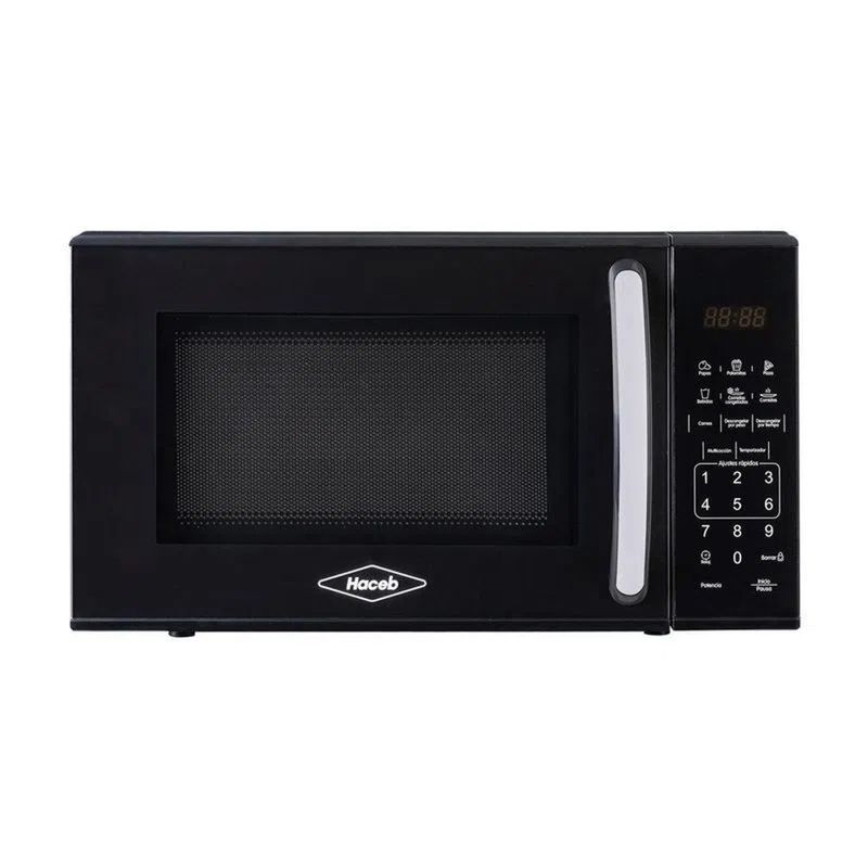 Horno Microondas Haceb Azafran 1.1 Grill Negro - Electrobello