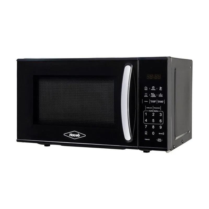 Horno Microondas Haceb Azafrán 1.1 Grill Negro (31 Litros) - Haceb