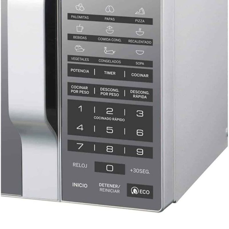 Horno-Microondas-0-7-MGE07SEJ-Espejo-Gris-Mabe