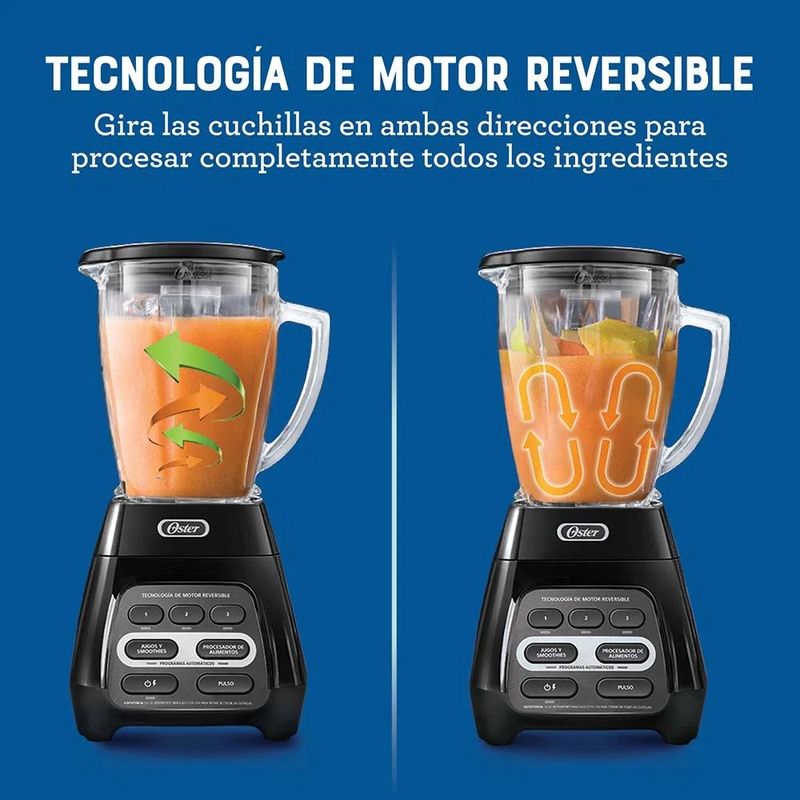 Licuadora Oster® Reversible Touch Screen 3 velocidades 1000 W