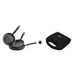 Combo-Universal-Sarten-Antiadherente-Set-x3---Sanduchera-Sonrisa-Esencial-ideal-para-cocinar-sin-adherencias-y-preparar-sandwiches-perfectos.