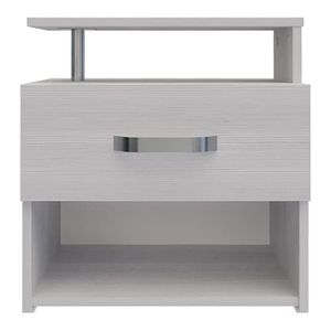 Mesa de noche blanco Maderkit