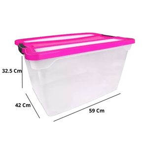 Caja organizadora monserrat N°3 alta 65 litros Kendy