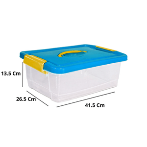 Contenedor de alimentos organizadora forte N°4 baja 10 litros Kendy