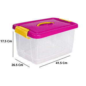 Contenedor de alimentos organizadora forte N°4 media 14 litros Kendy