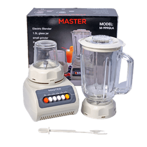 Licuadora 4 velocidades surtida 1.5 litros vaso de vidrio Master