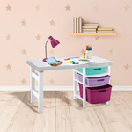 Escritorio-infantil-plastico-tricolor-para-niña-marca-Rimax