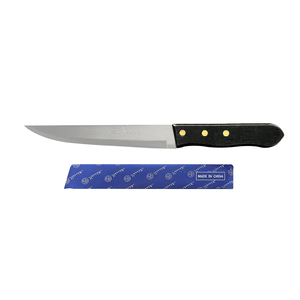 Cuchillo de cocina 7" con mango negro GH