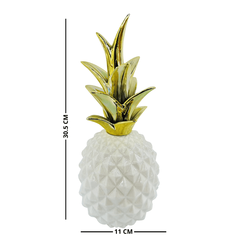 Piña-Decorativa-en-Ceramica-GH-11x305-cm-diseño-moderno-y-sofisticado-ideal-para-decorar-salas-comedores-y-oficinas-con-un-toque-tropical-y-elegante.