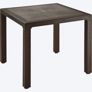 Combo comedor eterna  1 mesa wengue + 4 sillas con brazos  wengue Rimax