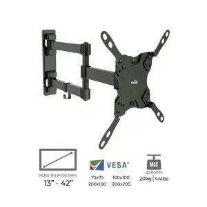 Base brazoflex tv 13 a 42 pulgadas Kalley