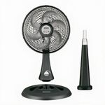 Ventilador-2-en-1-Turbo-Silence-Maxx-Compact-14-Pulgadas-3-Velocidades-Negro-Samurai-potente-y-silencioso-ideal-para-espacios-pequeños-y-frescura-eficiente.