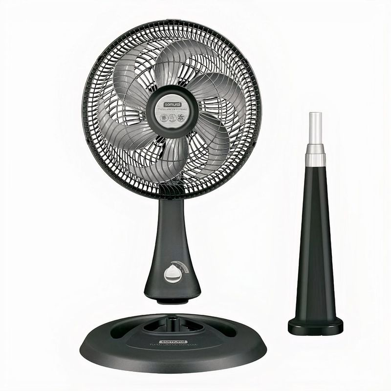Ventilador-2-en-1-Turbo-Silence-Maxx-Compact-14-Pulgadas-3-Velocidades-Negro-Samurai-potente-y-silencioso-ideal-para-espacios-pequeños-y-frescura-eficiente.