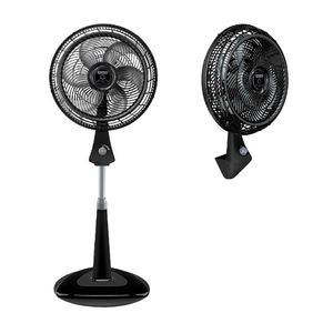 Ventilador 2 en 1 Silence Force Plus 18 Pulgadas 3 Velocidades Negro Samurai