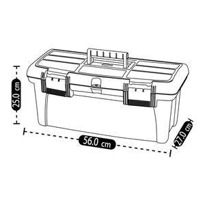 Caja de herramientas 22 pulgadas Rimax