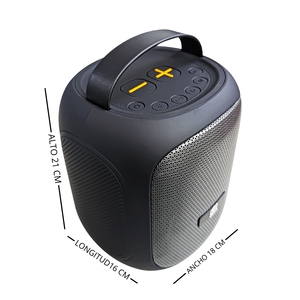 Parlante bluetooth 25w negro Gh