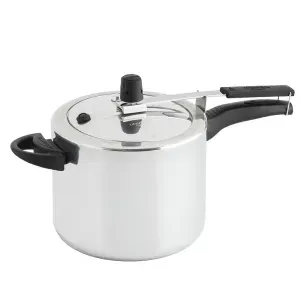 Combo Universal Olla Presion 6 Litros + Caldero Aluminio 24 cm + Sarten Antiadherente Set x3 + Sanduchera Sonrisa Esencial