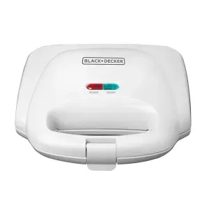 Sanduchera Sm1000W Blanca Black+Decker
