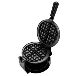 Wafflera Giratoria Negra Black+Decker