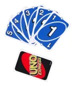 UNO Express Mattel – Juego de Cartas Portátil