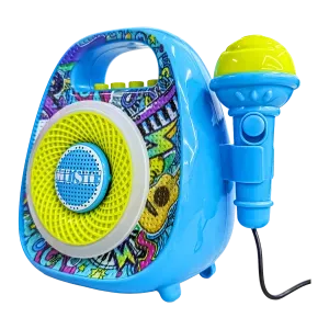 Parlante Karaoke Infantil Bluetooth con Micrófono – Portable Musical Speaker