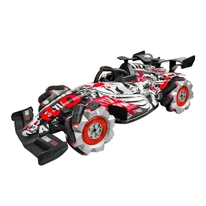 Carro RC Spray Stunt Car 1:10 con Humo, Luces LED y Giros 360° – Recargable