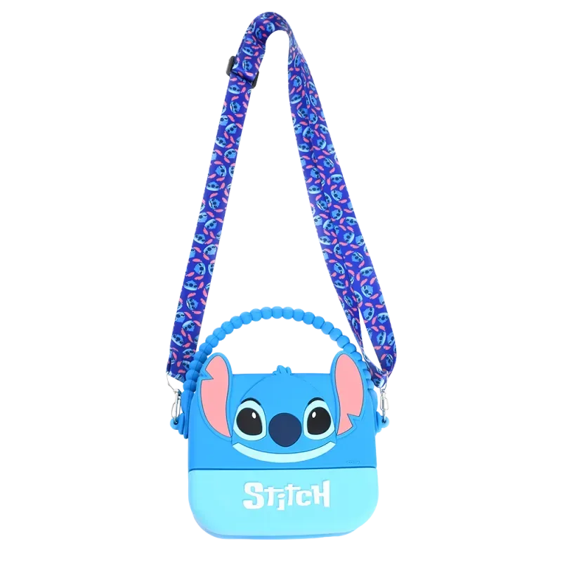 Bolso silicona Stitch Disney frontal