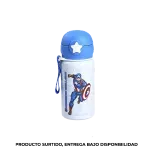 Botella infantil Avengers azul Capitán América