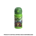 Botella infantil Avengers verde Hulk