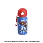 Botella infantil Avengers roja