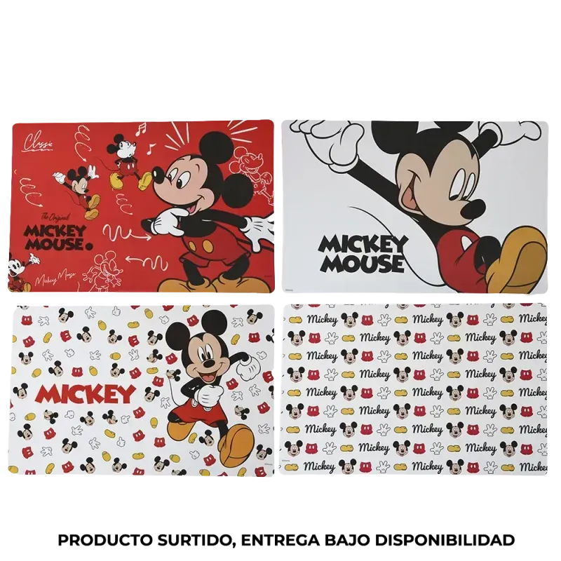 Colección de individuales Mickey Disney