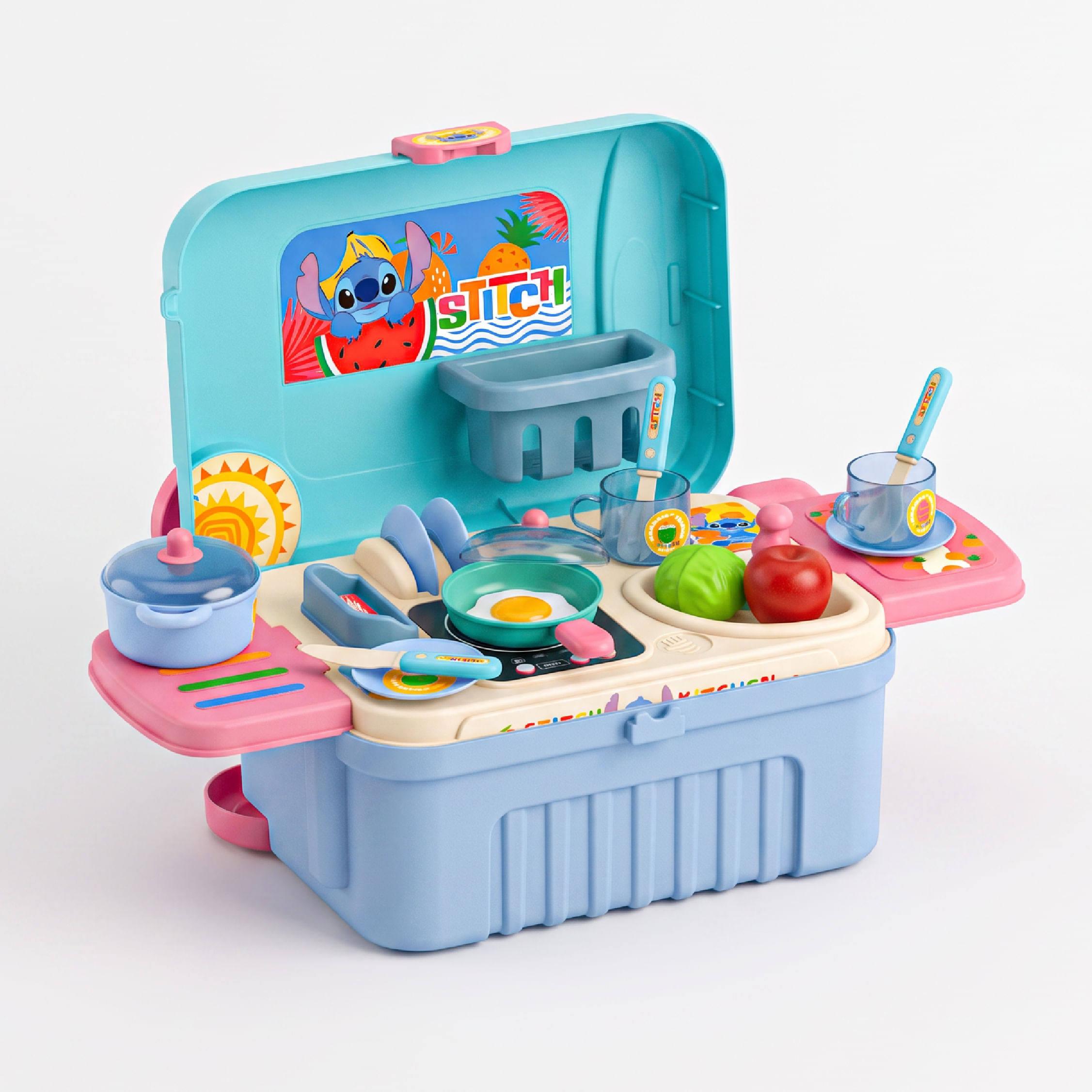 Cocina stitch abierta accesorios