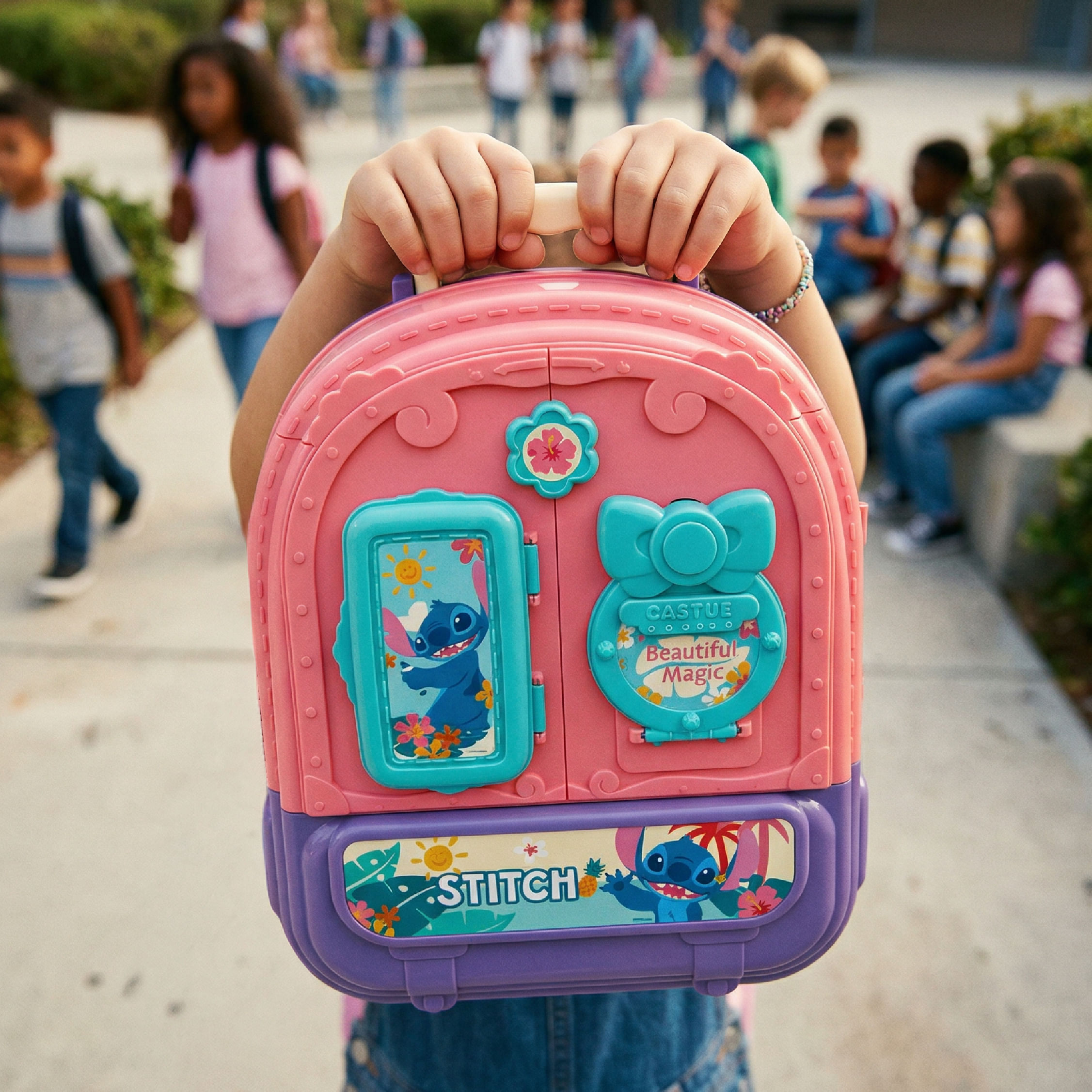 maleta portatil stitch disney